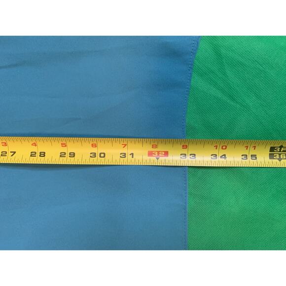 THML Womens Size Small Dress Shift Sleeveless Blue Geometric Knee Length - Picture 5 of 9